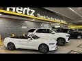Hertz Thrifty Car Rental Selection - Newark International Airport EWR Presidents Circle Gold