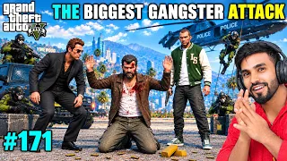 THE BIGGEST GANGSTER ATTACK TOMMY VERCETTI I TECHNO GAMERZ GTA 5 #171 I UJJWAL GAMER 
