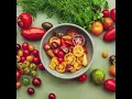 Lagu Gör en färgstark tomatsallad!