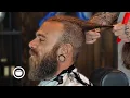 Rugged Viking Haircut Beard Trim with Jake the Barber Beardbrand Studio