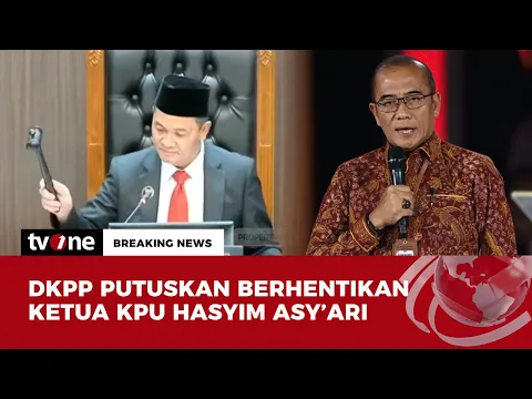 DKPP Berhentikan Ketua KPU RI, Hasyim Asyâari