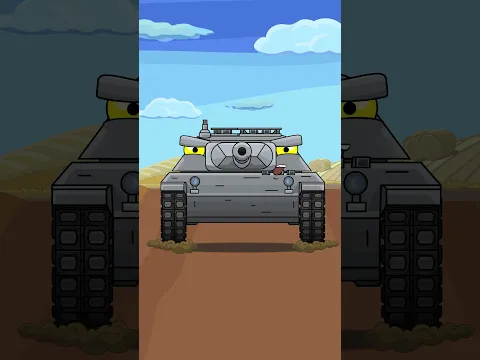 КВ-2 в ЯРОСТИ! #shorts #homeanimations #funny #мультик #tank