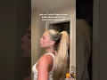 Download Lagu the only way to do a slick back ponytail!! #hairstyle #hairtutorial #ponytail #ponytailhack