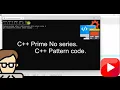 C Prime No series C Pattern code