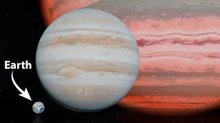 Exoplanet Size Comparison 3D