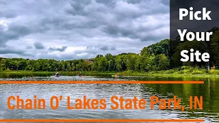 Chain O Lakes State Park IN - Pick Your Site