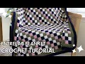 Crochet Entrelac Blanket Tutorial