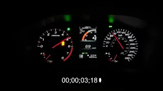 2023 Subaru WRX 0-60mph 0-100kmh