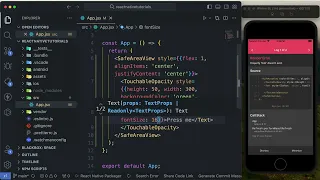How to use TouchableOpacity component in react native in hindi