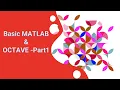 Kickstarting Your Coding Journey Basic MATLAB and OCTAVE - Part 1