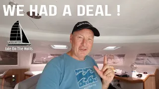 Plumbing Begins and  the Deal that was – Our 42 Foot Custom Catamaran Ep375