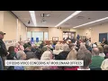 Citizens voice concerns at with John Moolenaar staff at event in Whitehall