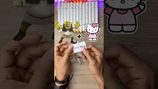 Dibujé a SHREK fusionado con Hello Kitty 😍 #dibujos #drawing #arte #art #draw