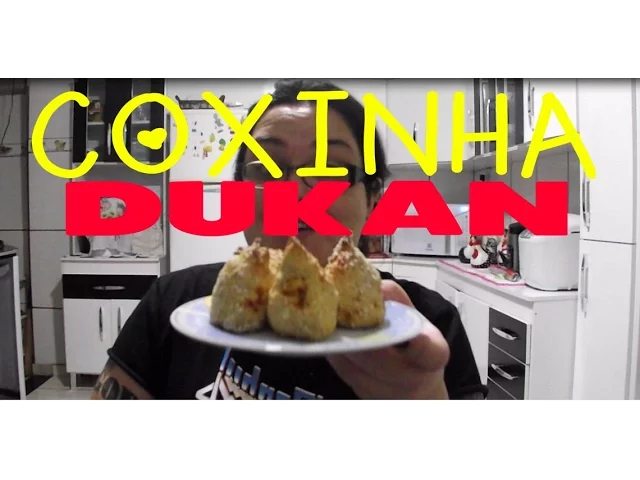#21 RECEITA DUKAN DE COXINHA DE FRANGO