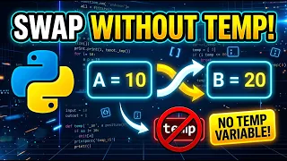 Python Swapping Tutorial Swap Two Numbers Without Temporary Variable