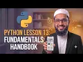 Python Lesson 13 Python Fundamentals Handbook Python Asaan Hai