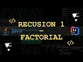 Recursion Explained - Factorial Function Step by Step Java Example