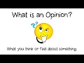 Opinion Writing Review with Fact or Opinion Game