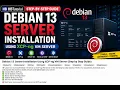 How to Install Debian 13 Server on XCP-ng Complete VM Setup Guide