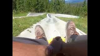 Crash at Winter Park Alpine Slide