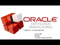 Chapter 6 SQL Group Functions