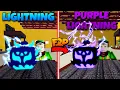 Trading From LIGHTNING FRUIT TO PURPLE LIGHTNING SKIN Only From Trading In One Blox Fruit