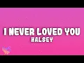 Download Lagu Halsey - I Never Loved You