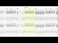 【TABS】Yankeee_Aooo ギター Guitar tabs
