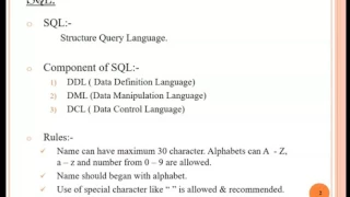 SQL Database Comments