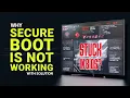 Why Secure Boot is not Working After Enabling Secure Boot Windows is not Booting Fix it NOW