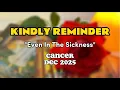 Even In The Sickness || CANCER || DEC'25