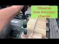 Combustion leak test Volvo D13 Test Injectors cups