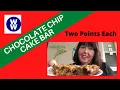 My Favorite Dessert and Weight Loss Chocolate Chip Cake Bars Easy To Make and Only 2 WW Points
