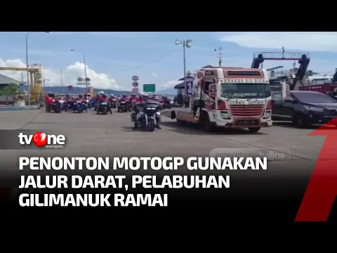 Pelabuhan Gilimanuk Ramai Kedatangan Kendaraan Pribadi dan Klub Motor