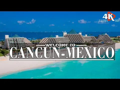 Download MP3 FLY OVER CANCUN - MEXICO (4K UHD)|Amazing Mexico Natural Scenery \u0026 Relaxing Music| 4K Ultra HD video