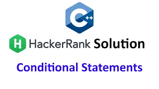 Conditional Statements HackerRank C Solution Only Campus Code