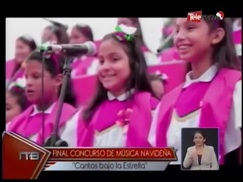 Final Concurso de Música Navideña Cantos bajo la Estrella