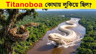 Titanoboa পৃথিবীর সবচেয়ে বড় সাপ! কোথায় লুকিয়ে ছিল? World's Biggest Snake vs T-Rex