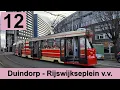 Lagu HTM lijn 12: Duindorp - Rijswijkseplein v.v.  | HTM 3110 | 2025