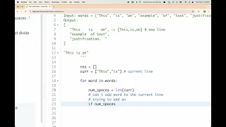 Text Justification - Leetcode 68