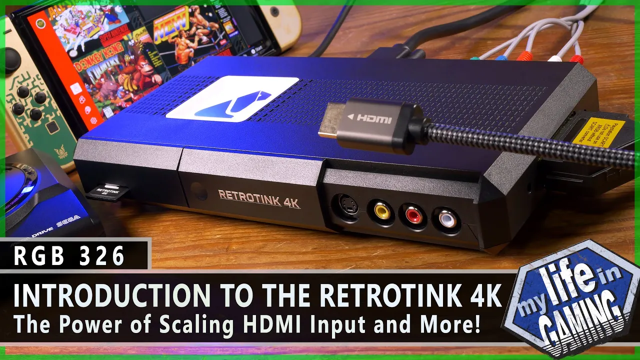 Introduction to the RetroTINK 4K - Upscaling HDMI Input and More! :: RGB326 / MY LIFE IN GAMING