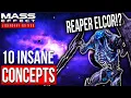 10 INSANE Things That Were CUT During Development Mass Effect Legendary Edition