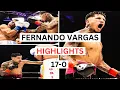 Fernando Vargas Jr 17-0 Highlights Knockouts