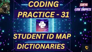 Student ID MAP Coding Practice - 31 CCBP NxtWave CCBP 4 0 Python Coding Python
