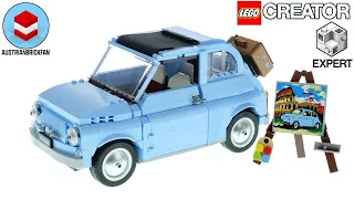 LEGO Creator 77942 Baby Blue Fiat 500 - LEGO Speed Build