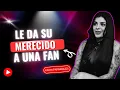 Karely Ruiz explota contra fan y le da su merecido