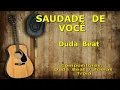 DUDA BEAT   SAUDADE DE VOCÊ   KARAOKÊ