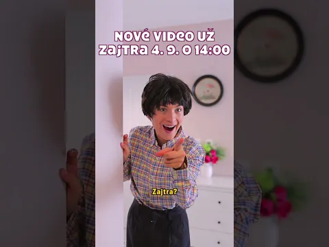 Nový vlogísek už zajtra o 14:00 💃🏻✨ #denisavysnovska #rodina #srandamusibyt #vtipnevideo #vtip #dede