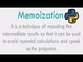 Memoization using Decorator in Python