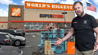 I Visited the World s BIGGEST Home Depot to Buy THE BEST American Tools